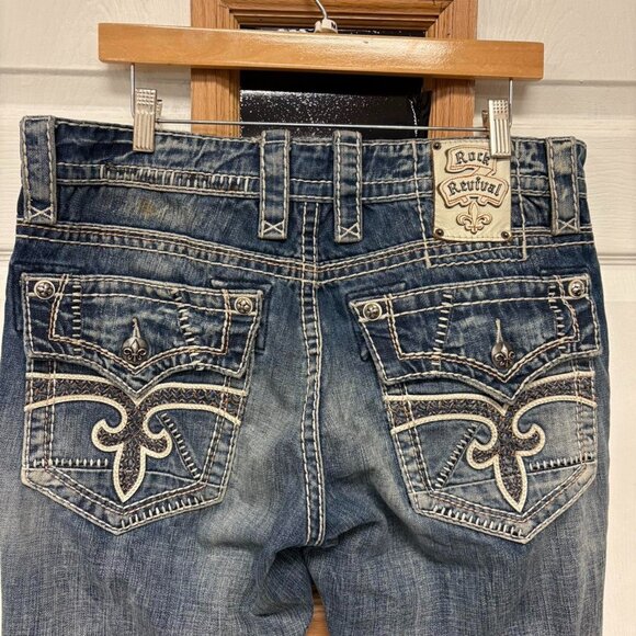 Rock Revival Jeans Blue  Steven Straight - Picture 2 of 7